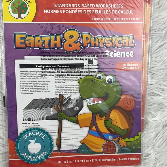 NEW. (4) Grades 4-6 worksheets. Science, science experiments, history, geography - Picture 4 of 5